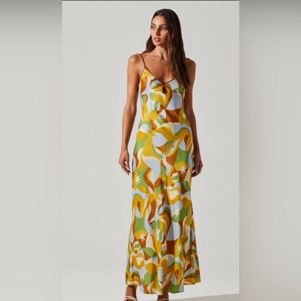 ASTR THE LABEL Nilana Keyhole Front Dress